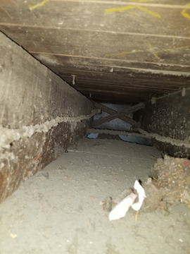 Duct Cleaning Duct Cleaning in London Ontario - Steam Canada - before cleaning