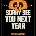 Sorry See You Next Year poster